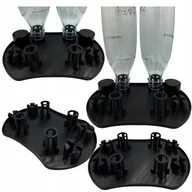 Akcesoria i części AGD - Ociekacz Na 4 Cztery Butelki Do Saturatora SODASTREAM Stojak Czarny - miniaturka - grafika 1