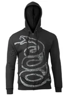 Bluzy męskie - bluza METALLICA - BLACK ALBUM BURNISHED rozpinana, z kapturem-XXL - miniaturka - grafika 1