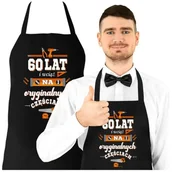 Fartuchy i rękawice kuchenne - Fartuch na 60 urodziny prezent urodzinowy 60lat i wciąż na oryginalnych częściach DTF - miniaturka - grafika 1