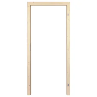 Ościeżnica regulowana kompletna świerkowa 60 prawa zakres regulacji 200-220 mm 5905172795585 - Ościeżnice - miniaturka - grafika 1