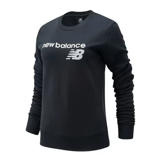 Bluzy sportowe damskie - Bluza New Balance WT03811BK - czarna - grafika 1