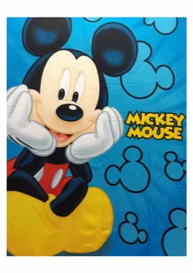 Setino Koc polarowy 100x140 Myszka Mickey blue 5999100310247 - Koce i narzuty dla dzieci - miniaturka - grafika 1