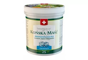 HERBAMEDICUS SwissMedicus końska maść chłodząca 500 ml - Stawy, mięśnie, kości - miniaturka - grafika 1