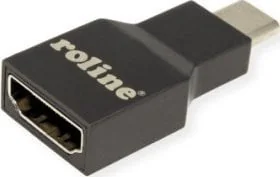 Roline ROLINE Adapter USB typu C - HDMI, męski/żeński, szary - Adaptery i przejściówki - miniaturka - grafika 1