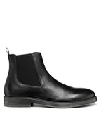 Botki męskie - Geox Sztyblety U Henreys U56LWC 00046 C9999 Czarny - miniaturka - grafika 1