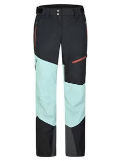 Spodnie narciarskie - Ziener Spodnie narciarskie "Tresa" w kolorze czarno-turkusowym - grafika 1