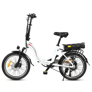 Samebike JG20 Biały - Rowery elektryczne - miniaturka - grafika 2