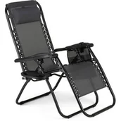 Leżaki ogrodowe - Leżak ogrodowy/plażowy składany Zero Gravity Outtec - miniaturka - grafika 1