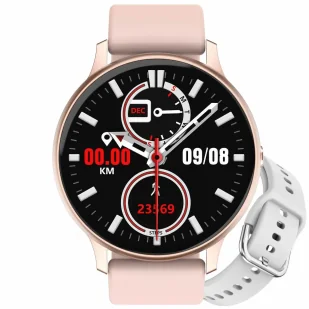 Pacific 09 Różowy - Smartwatch - miniaturka - grafika 1
