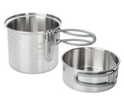 Kuchnie turystyczne i akcesoria - Garnek turystyczny Esbit Stainless Steel Pot 1L - miniaturka - grafika 1