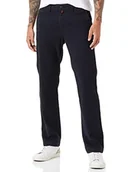 Spodnie męskie - Pierre Cardin Lyon Chiński Voyage Spodnie męskie, Azul (Blau 65), 36W / 34L - miniaturka - grafika 1