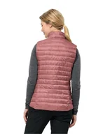 Kamizelki damskie - Jack Wolfskin Damska kamizelka puchowa Pilvi Down Vest W, Mineral Red, XL - miniaturka - grafika 1