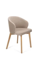 Krzesła - Krzesło Flavio 5 Dąb Artisan 135 / 730 Portland Taupe - miniaturka - grafika 1