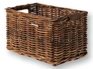 Koszyki rowerowe - Basil koszyk na rower Dorset M, brązowy, jeden rozmiar BAS13048 - miniaturka - grafika 1