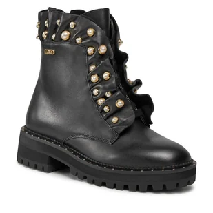 Botki Liu Jo Pink 148 SF3073 PX223 Black 22222 - Botki damskie - miniaturka - grafika 1
