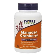 Układ moczowy i płciowy - Now Foods Mannose Cranberry 90 kaps.(Now Foods) TT001607 - miniaturka - grafika 1
