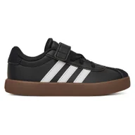 Buty dla chłopców - ADIDAS VL COURT 3.0 EL C ID9154 Czarny - miniaturka - grafika 1