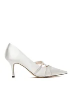 Czółenka - JENNY Szpilki CEO-6V9221-9 Biały - miniaturka - grafika 1