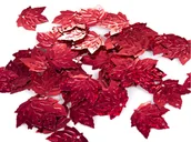 Dekoratorstwo - Cekiny Liść Klonu 4,7g 40szt - Czerwony - miniaturka - grafika 1