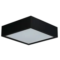 Lampy sufitowe - Kanlux Plafoniera MERSA 2x60W czarny mat 29050 - miniaturka - grafika 1