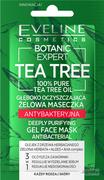 Maseczki do twarzy - Eveline Botanic Expert Tea Tree Żelowa Maseczka antybakteryjna głęboko oczyszczająca 7ml - miniaturka - grafika 1