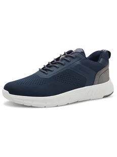 s.Oliver Sneakersy w kolorze granatowo-szarym - Trampki męskie - miniaturka - grafika 1
