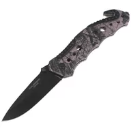 Noże - Nóż składany ratowniczy Herbertz CJH Camo Optics Aluminium, Black Blade (44068 - 218111) - miniaturka - grafika 1