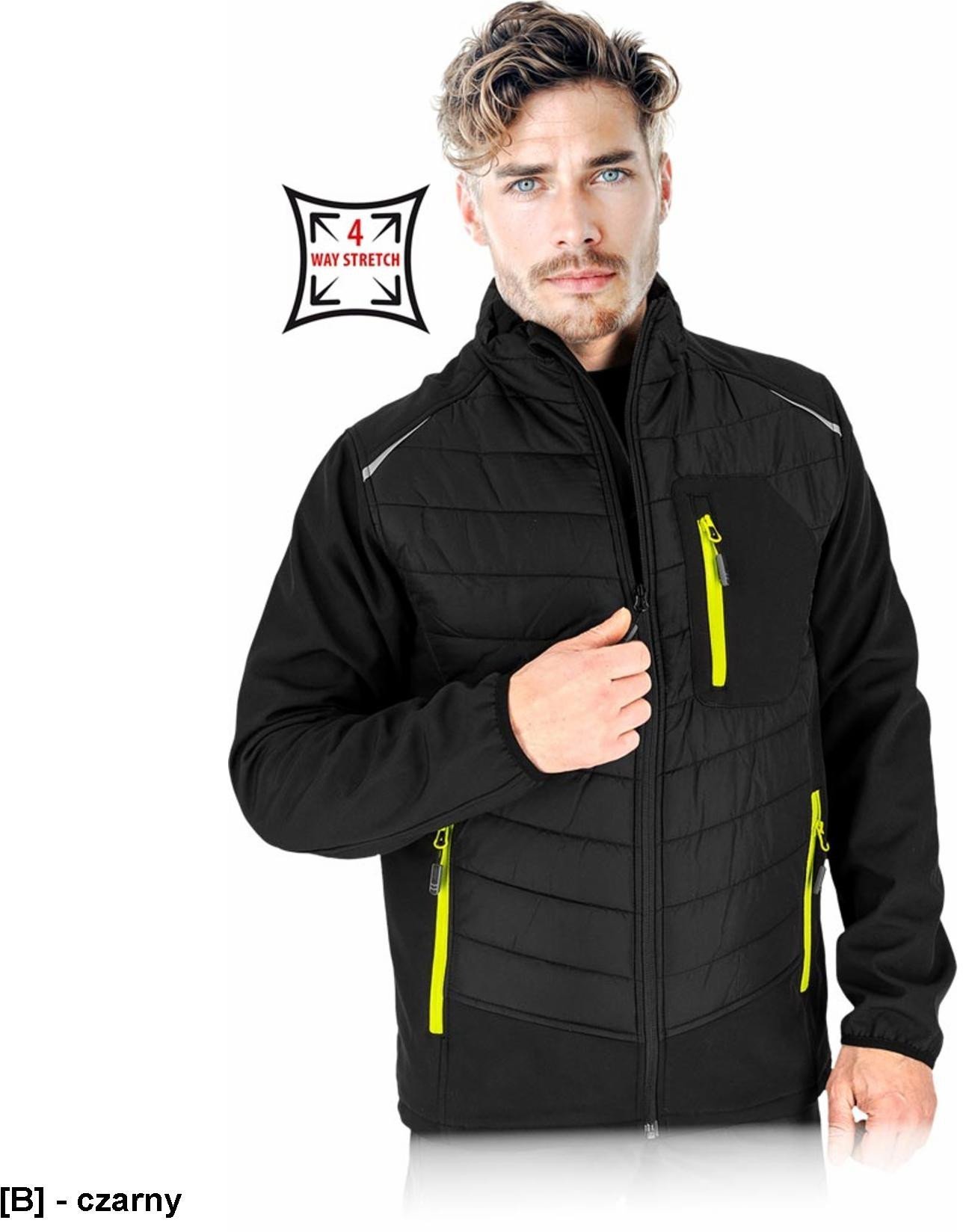 LH-GRANDE-J - Pikowana kurtka ochronna ocieplana, męska 2XL