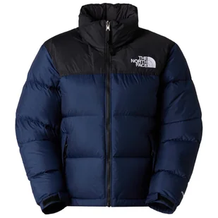 Damska kurtka puchowa The North Face W 1996 Retro Nuptse Jacket Rozmiar: L / Kolor: niebieski/czarny - Kurtki i kamizelki sportowe damskie - miniaturka - grafika 1