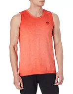 Koszulki męskie - Blend Męski T-shirt, 171562_mandarin Red, M - miniaturka - grafika 1