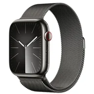Smartwatch - Apple Watch 9 GPS + Cellular 45mm Stal Grafitowy - miniaturka - grafika 1