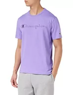 Koszulki męskie - Champion Męski t-shirt Rochester 1919 z logo Crewneck S, odcień lawendy w kolorze (Pau), rozmiar M, Lawenda glina w glinie (Pau), M - miniaturka - grafika 1