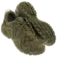 Buty trekkingowe męskie - Buty wojskowe taktyczne trekkingowe Lowa Zephyr Gtx Low Tf Zielone 47 - miniaturka - grafika 1