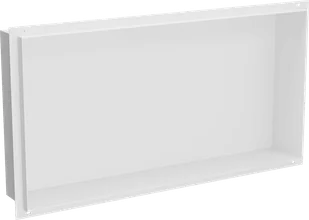 Mexen X-Wall-NR półka wnękowa bez kołnierza 60 x 30 cm, biała - 1921603010 - Półki łazienkowe - miniaturka - grafika 1