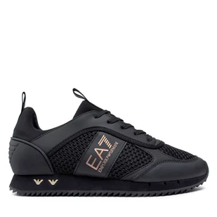 Sneakersy EA7 Emporio Armani X8X027 XK050 M701 Czarny - Sneakersy męskie - miniaturka - grafika 1