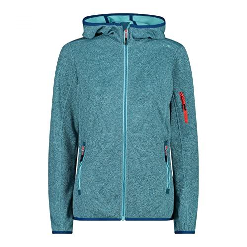 CMP Knit-tech 30h5856 Damska kurtka z kapturem Knit-Tech Stała kurtka z kapturem dla kobiet