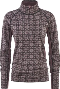 Odlo Damska bluzka termoaktywna Kari traa ROSE LIGHT HZ taupe rozmiar M - Bielizna sportowa damska - miniaturka - grafika 1