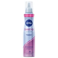 Kosmetyki do stylizacji włosów - Nivea - Pianka do włosów Diamond Gloss Care - miniaturka - grafika 1