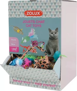 ZOLUX Display z zabawkami dla kota - 132 myszki - Zabawki dla kotów - miniaturka - grafika 1