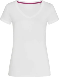 Stedman ST9130 Koszulka damska V-Neck Megan - Kolor: Biały - Rozmiar: S - Koszulki i topy damskie - miniaturka - grafika 1