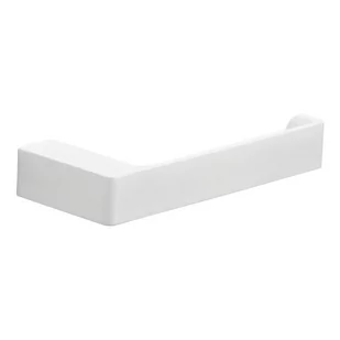 Biały metalowy uchwyt na papier toaletowy Sapho Pirenei - Stojaki i wieszaki na papier toaletowy - miniaturka - grafika 1