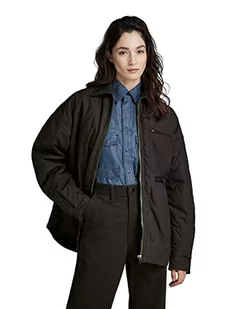 G-STAR RAW Męska kurtka Postino Oversized 2.0, czarna (dk Black C442-6484), XXL, Czarny (Dk Black C442-6484), XXL - Kurtki męskie - miniaturka - grafika 1