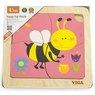Puzzle - VIGA 50138 Puzzle na podkładce - Pszczółka - miniaturka - grafika 1
