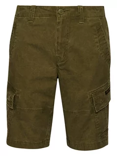 Spodnie męskie - Superdry Bojówki w kolorze khaki - grafika 1