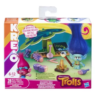 Hasbro Trolle KRE-O Biwak Brancha B9988 ZabFig003876 - Figurki dla dzieci - miniaturka - grafika 1
