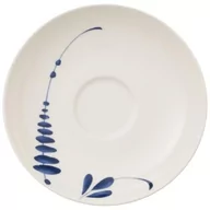 Filiżanki - Villeroy & Boch vieux Luxembourg brindille-do kawy/herbaty-spodek pod filiżankę do kawy, naczynia z wysokiej jakości Premium w kolorze niebieskim, 14 cm, porcelana, biała, 16 x 16 x 2 cm 10-4207-1310 - miniaturka - grafika 1