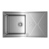 Zlewozmywaki - Zlewozmywak Teka BROOKLYN 50 M-XP 1B 1D 115100022 - miniaturka - grafika 1