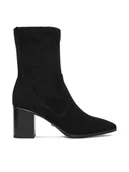 Botki damskie - Gino Rossi Botki EO-TINA-1746 Czarny - miniaturka - grafika 1