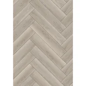 Panele podłogowe - Mexen Wilson panele winylowe jodełka 635 x 127 mm SPC 6,5 mm, podkład IPEX 1,5 mm, 4 V-Fuga, Dąb - F1175-0635-127-505-4V1-01 - miniaturka - grafika 1