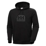 Bluzy męskie - Męska Bluza HELLY HANSEN HH BOX HOODIE 53289_990 – Czarny - miniaturka - grafika 1